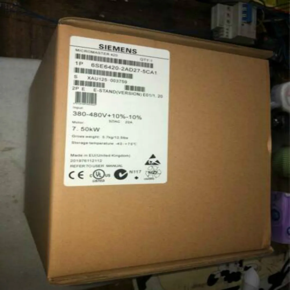 6SE6420-2AD27-5CA1 | MICROMASTER DRIVE | NEW ORIGINAL | GERMANY | 6SE6 420-2AD27-5CA1