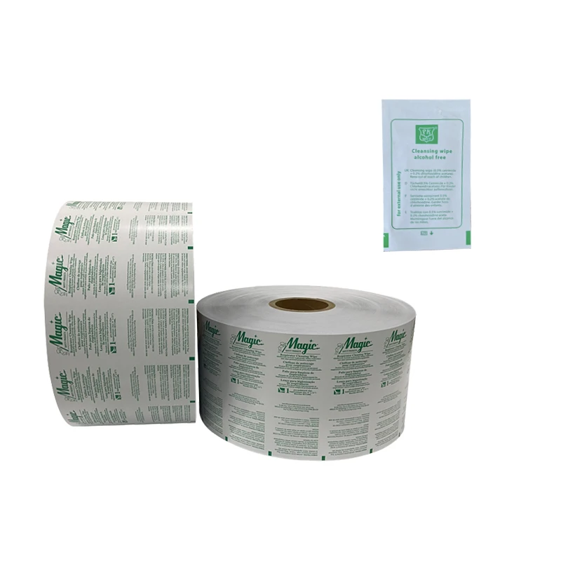 Medical Grade Aluminum Foil Paper For Alcohol Swab