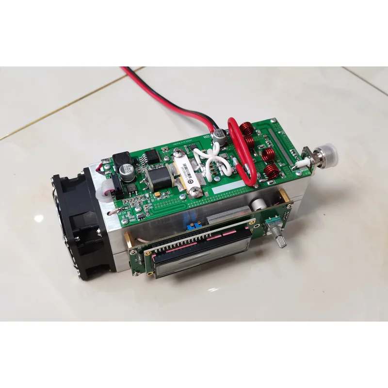 Packbox в собранном виде 120W Регулируемый 87 5-108 МГц FM передатчик радиостанции Ham полная защита дизайн Поддержка SD