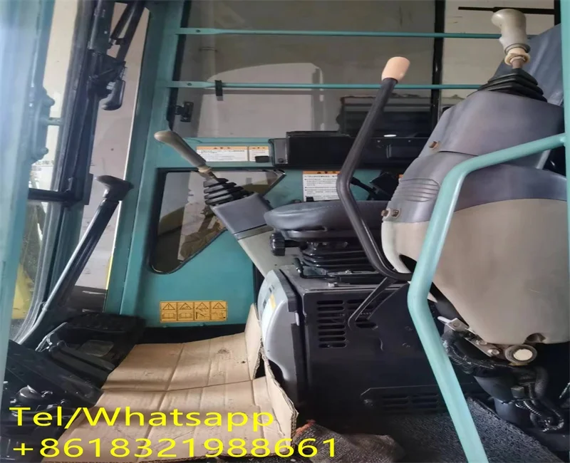 Yanmar VIO80 экскаватор. 2012 год одобрен EPA. С качелями бульдозером гидравлическим большим пальцем и резиновыми прокладками.