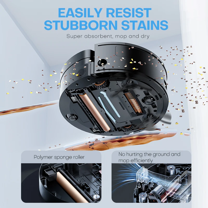 Household Commercial Mopping Robot Cleaner Visualize Cleaning Sweeper Robot Vacuum Clean Robot Vacuum for Office Buildings