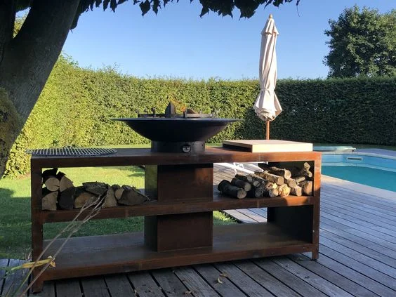 BG3  Enhance Your Outdoor Cooking Experience with Our Multi-functional Grill, Brazier, and Brasero