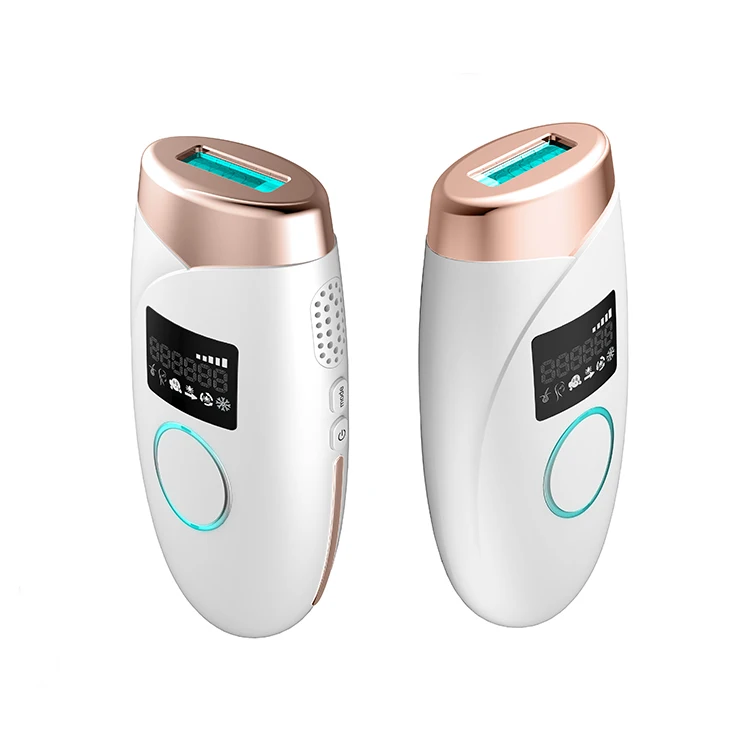 2024 Home Handheld Mini IPL Laser Epilator Pulsed Light IPL Hair Removal Machine Portable Laser Epilator with Ice Cooling