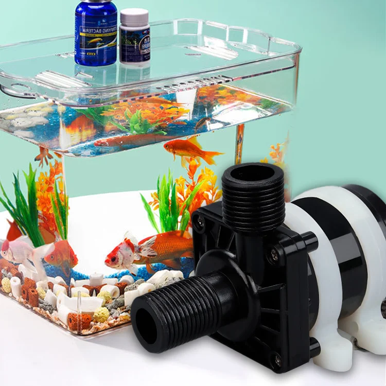 Relaxlines Aquarium Accessories Side Suction Pump Mini Dual Aquarium Water Pump For Fish Aquariums