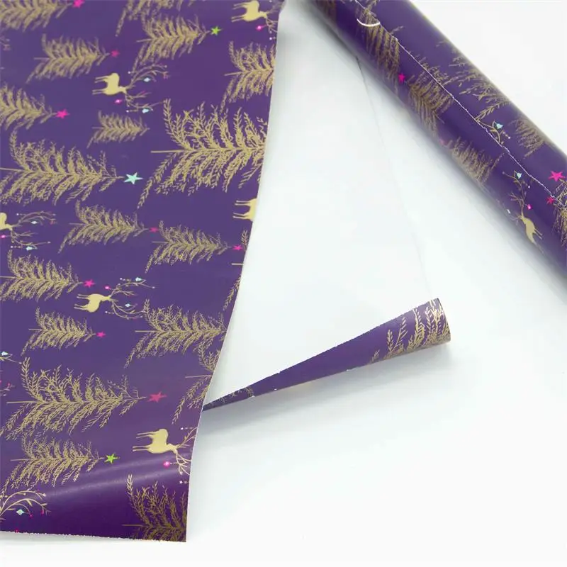 2020 quality one side printing packing tissue paper, Custom decorative gift wrapping paper roll, Colorful gift packing paper