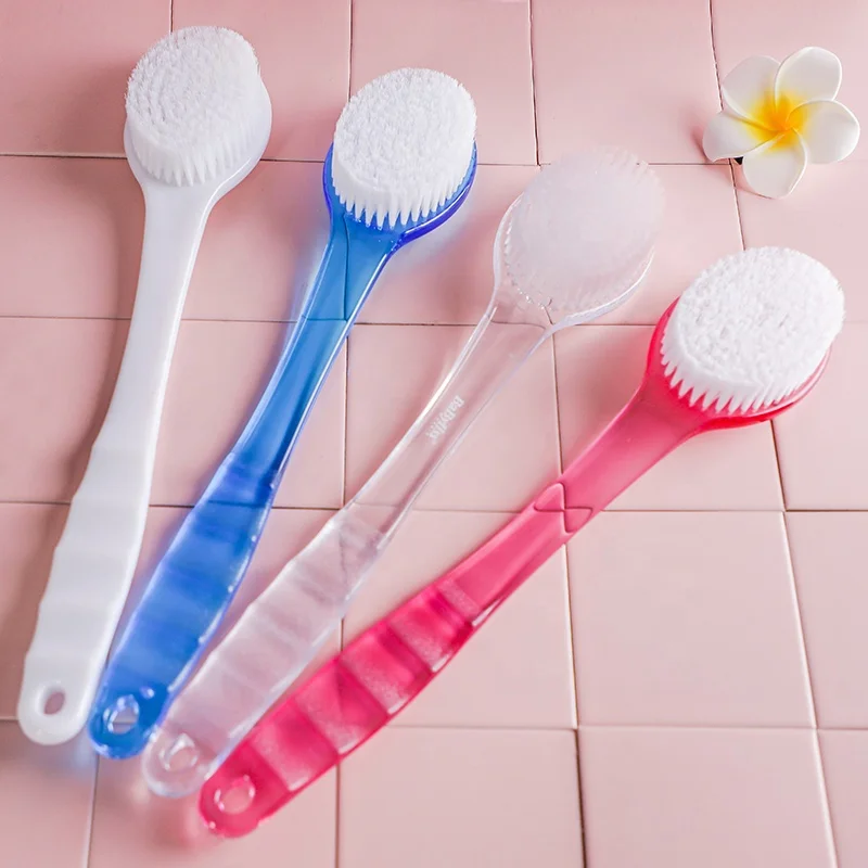 plastic bodyworks Bath Shower Brush Long Handle Massage shower scrubber Body Brush bath brush