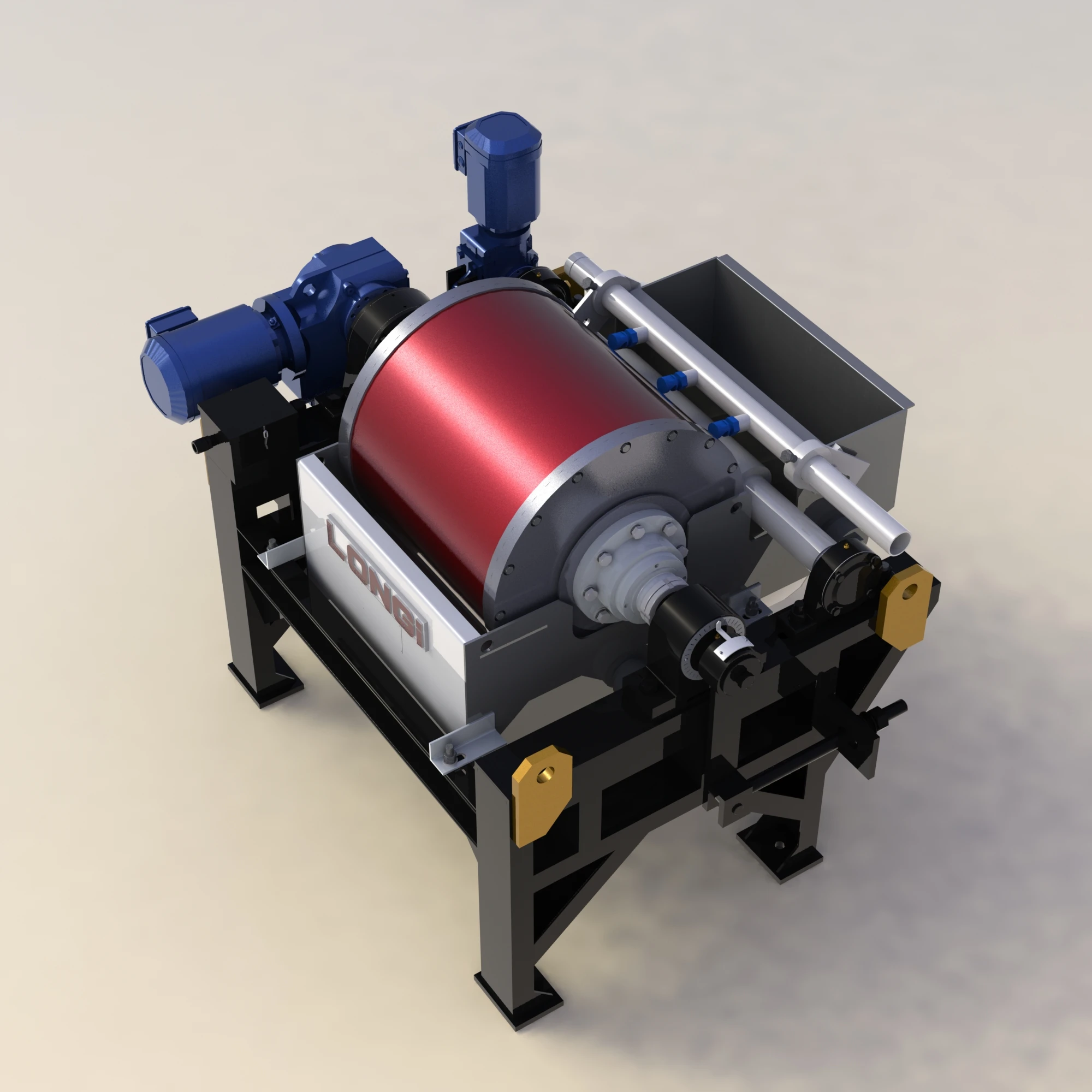 Factory Laboratory Gold Mining Hematite Ctbpermanent Magnetic Separator