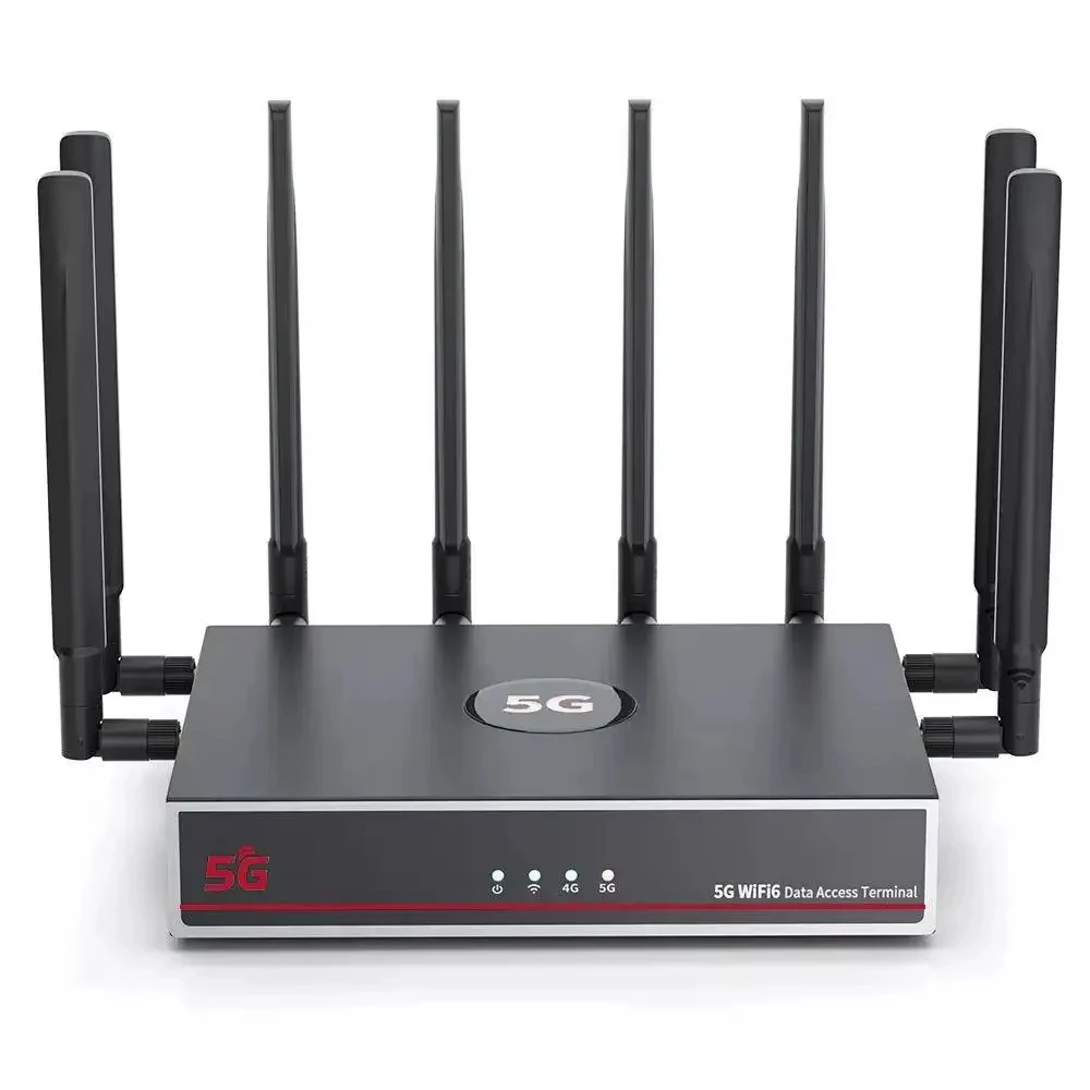 High speed M10K43 MT7981 3000mbps quectel sdx75 5g wifi6 router dual sim card