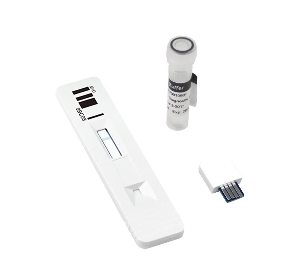 Флуоресцентный иммуноферментный миоглобин, кассета для тестирования в крови/сыворотке/плазме