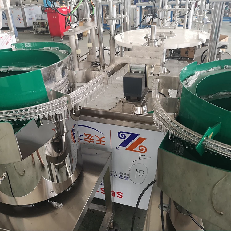 Automatic aluminium foil paper heating sealing and labeling packaging machinery liquid bottling filling machine automatic