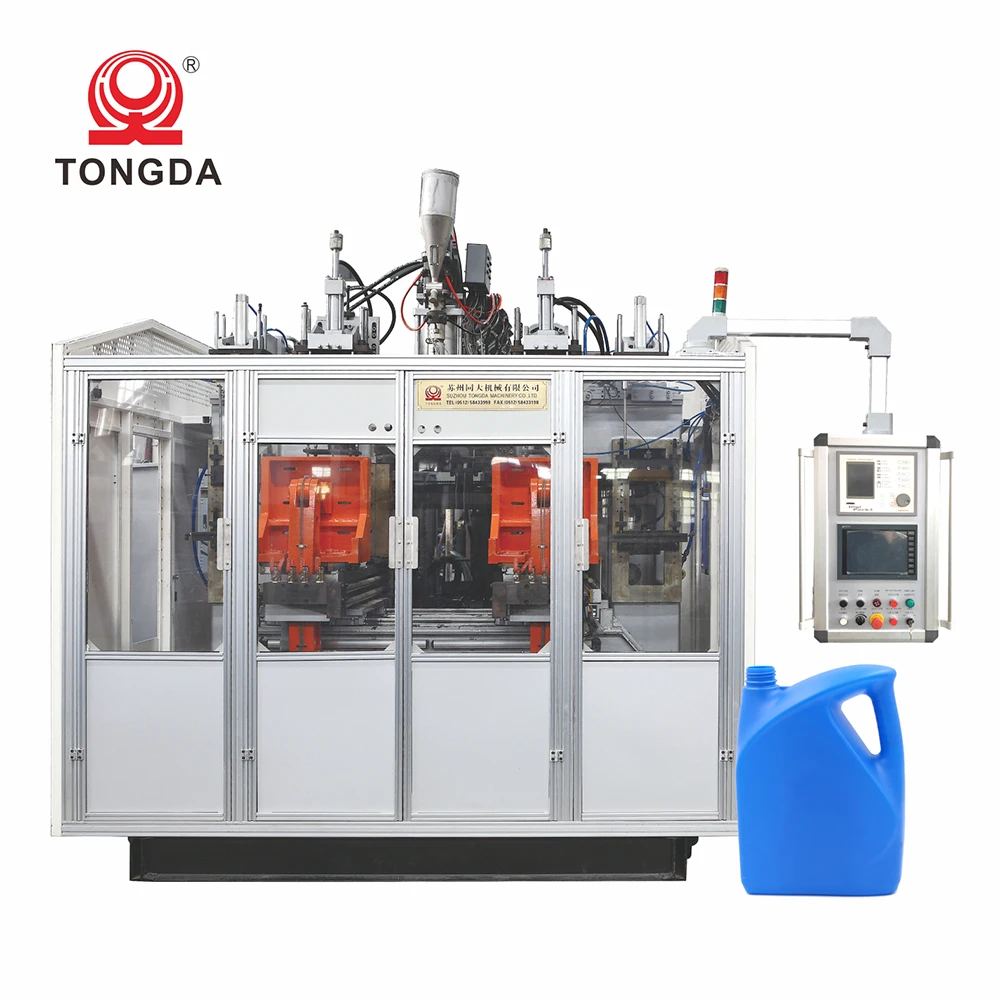 TONGDA HSll5L Китай выдувной литой полиэтиленовый флакон Jerrycan выдувная машина пластиковый контейнер 5 л