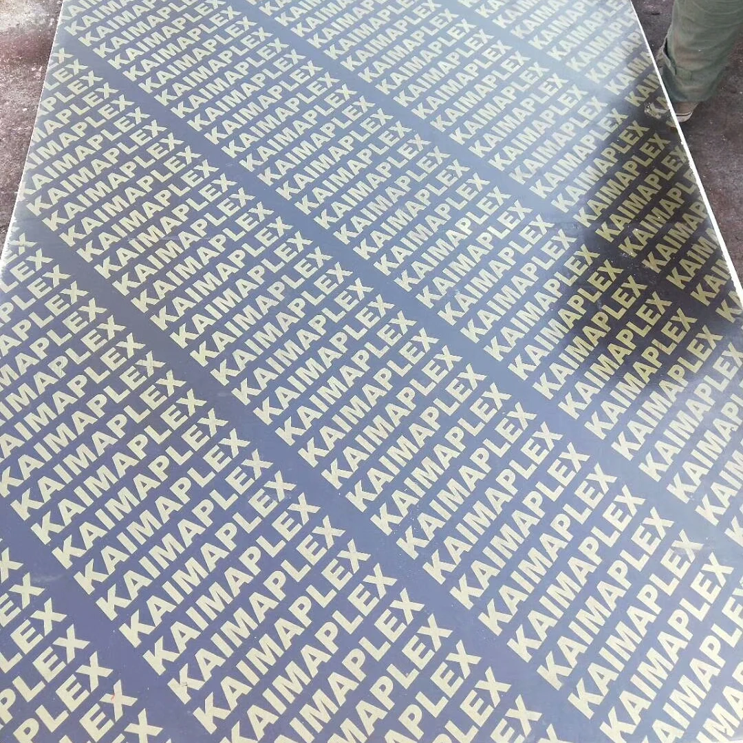 18mm one time hot press recycled core laminated plywood for construction