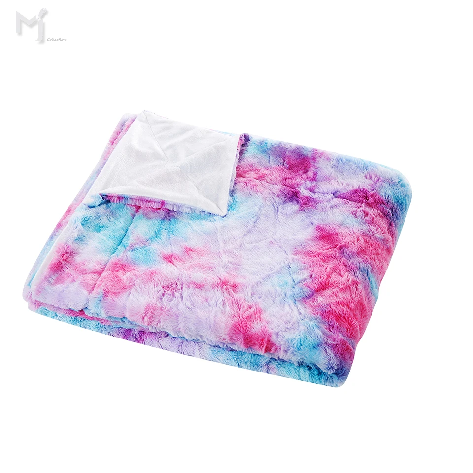 
Colorful Throw Blanket - Rainbow Throw Blanket Super Soft Fuzzy Light Weight Luxurious Cozy Warm Microfiber Blanket for Bed Couc 