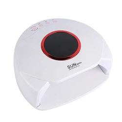 2020 Top High Quality Sun Lcd Screen Salon 54W Power File Gel Curing Uv Led Nail Lamp For Polish Dryer With Ce Certificate