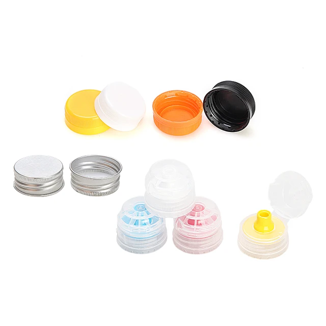Plastic Cap Lid Closure For Water Bottle Water Bottle Caps Jar With Lids 38mm
