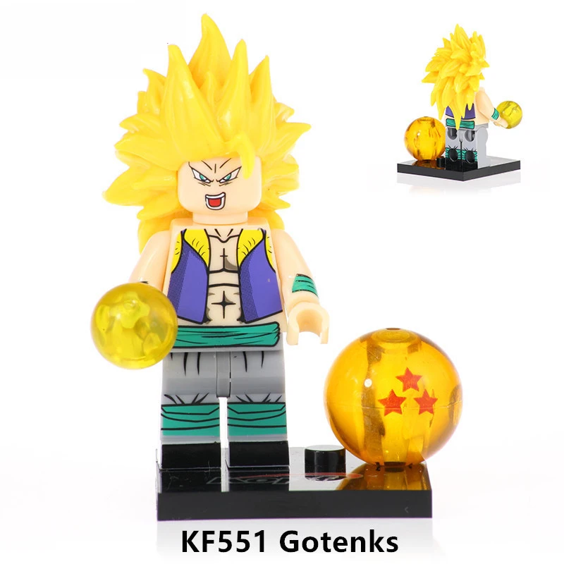 KF6042 Super Trunks Majin Buu Gotenks Broli Son Goku Building Blocks Figures Intelligence Toys Educational Toy Block Set DIY Toy