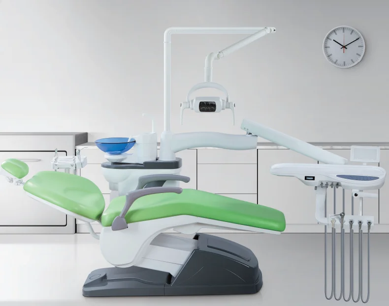 Computer Controlled Integral Dental Unit Implant Dental Chair for Children and Adult