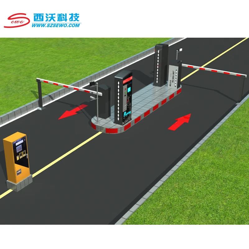 SEWO RS 485 entry and exit payment system parking ticket machine Access Control System