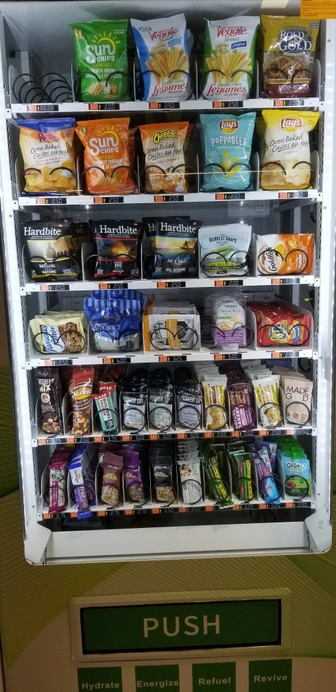 Anti-theft snack drinks combo vending machine automatic vending machine with QR code payment