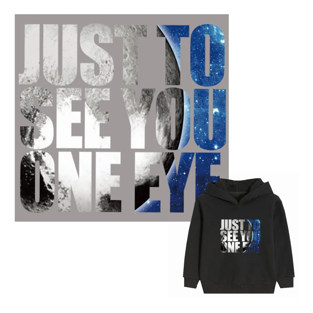 
Spot wholesale letter heat transfer clothing printing heat transfer processing 