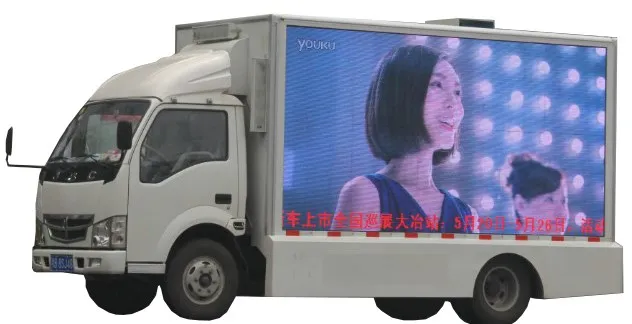 Waterproof LED Screen Mobile Digital Billboard Advertising Led Video Truck display panel