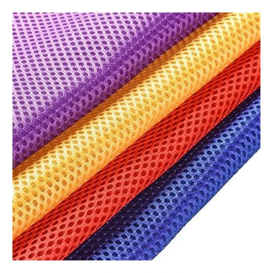 Тела de malla респирабельная del aire 3d del Spacer del полиэстер para el asiento de la cubierta de la silla