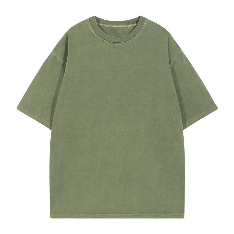 acid wash tshirt men wholesale Eco-Friendly Unisex Bamboo t shirt Organic Plain T Shirts for men  tshirt