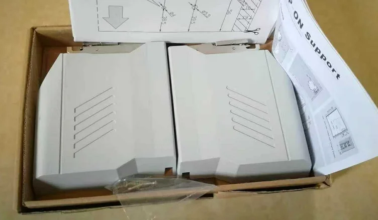 LS15 Heavy duty lid stay with soft-closing cabinet support with upward opening system