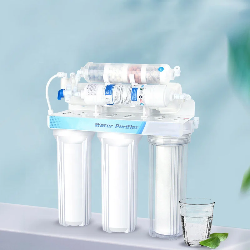 Good Quality 5/6 Stage Ultrafiltration 75GPD Water Filter Machine Water Purifier Undersink Purifier With Faucet