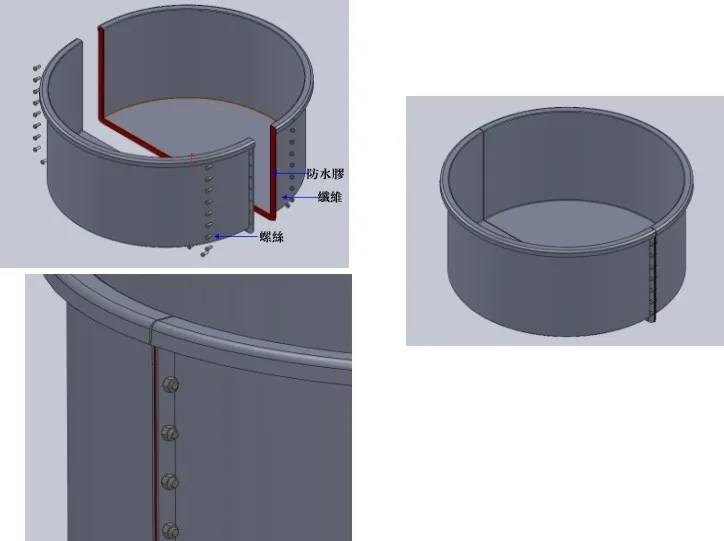 12000 L fiberglass tank for fish on growing fish use