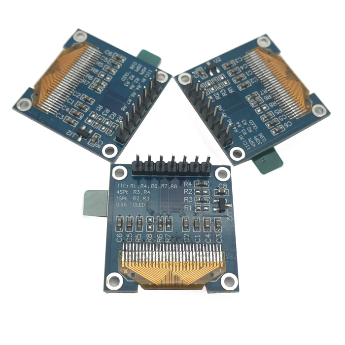 0.96 inch SPI  OLED Display Module 128x64 Pixel  7pin Driver Chip SSD1306 for DIY Learning Kit