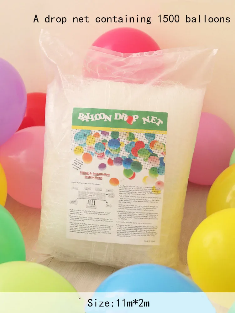 Открытие компании свадебное украшение надувная сетка для воздушных шаров
