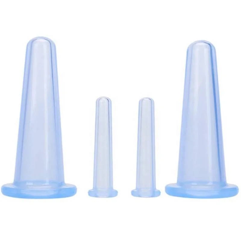 Pain Relief High Quality Silicone Cupping Cups Vacuum Cupping Massage Hijama Set Silicone Cupping Set