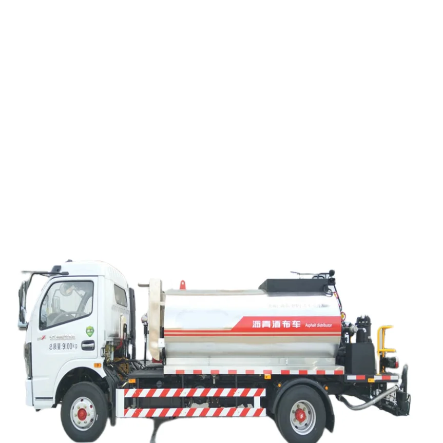 High Efficiency Bitumen Sprayer Machine New Construction Machinery with Engine and PLC Core Components 1 Year Warranty