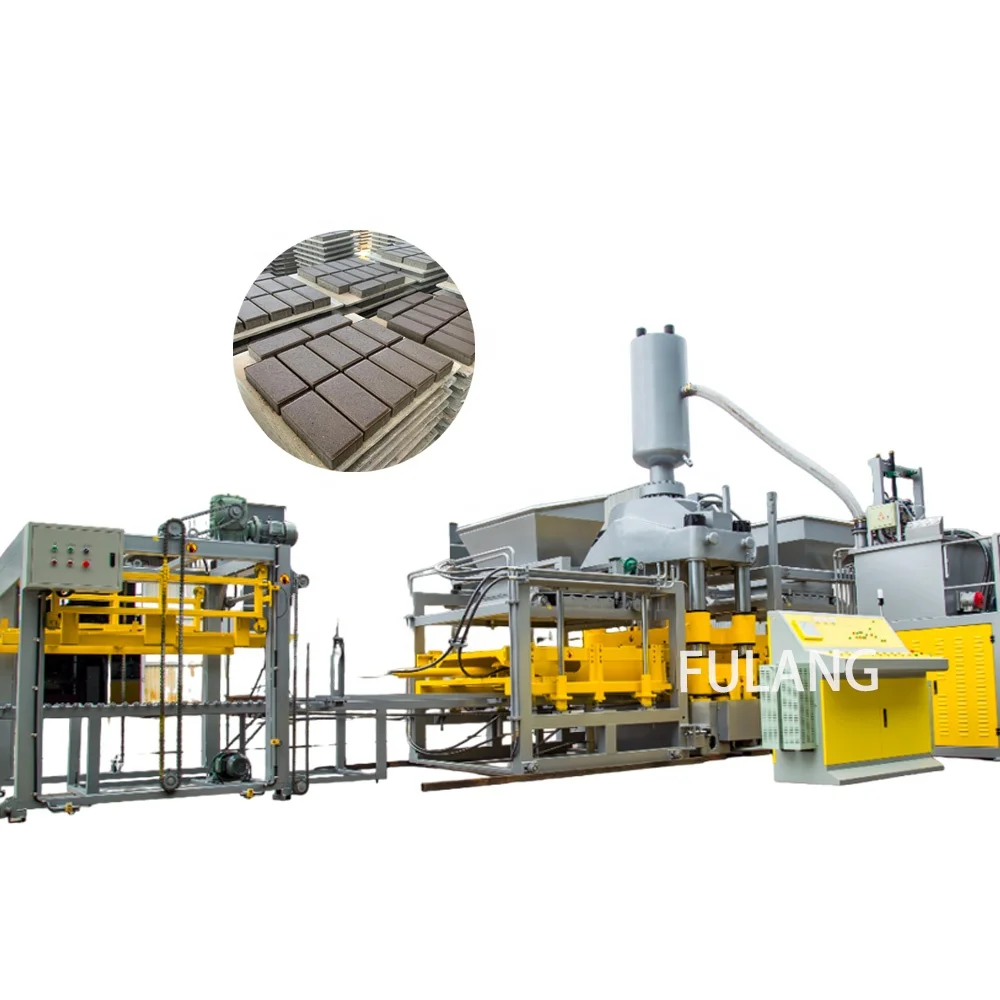Hydraulic Pressure Static Pressing Automatic Cement Brick Block Making Machine with Factory Price