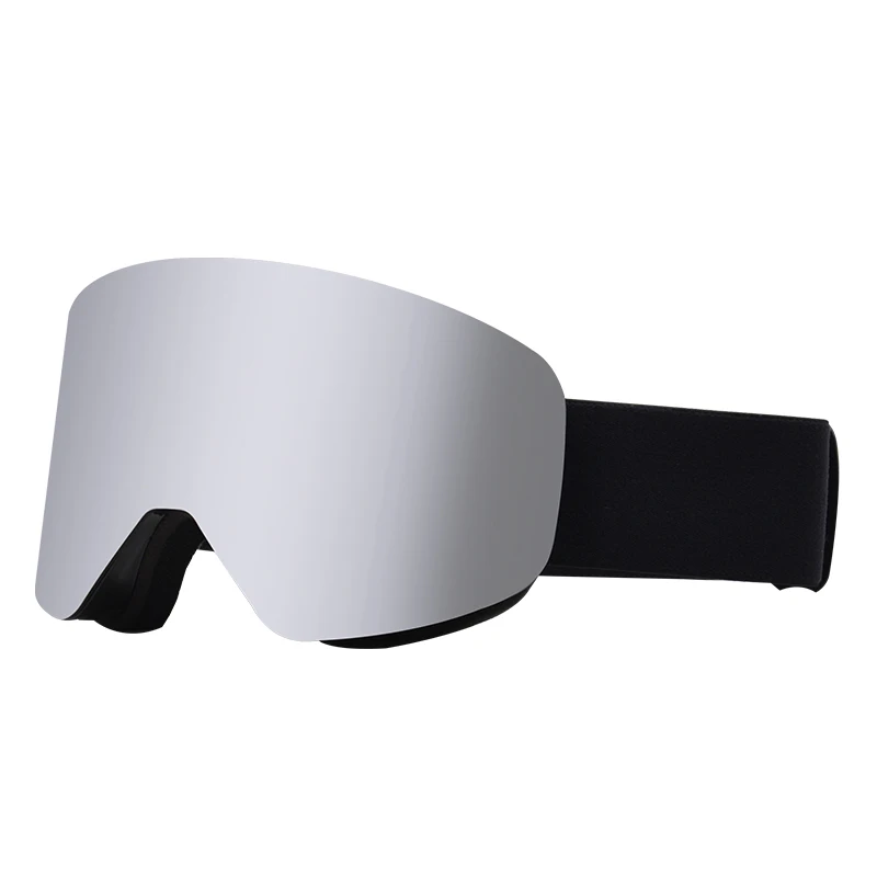 Clear Snowboard goggles magnet Snow Glasses UV anti fog magnetic fashion ski glasses