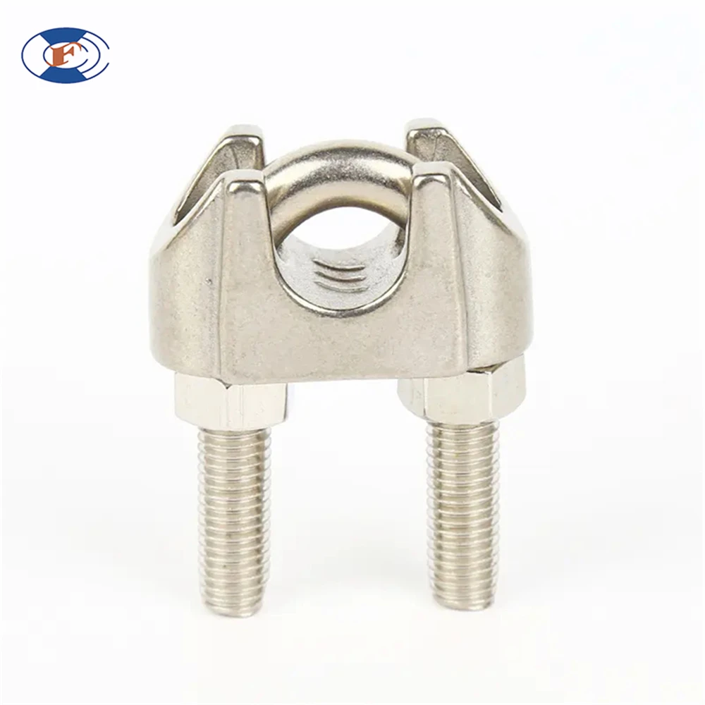 HF us type u bolt drop forged wire rope clip drop forged wire rope clip wire rope clamp