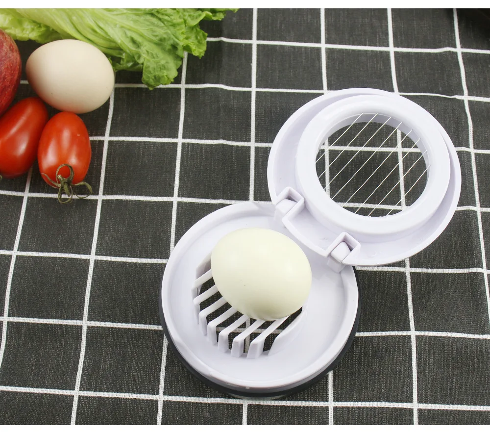 Egg cutter Household Multi-functional stainless steel manual egg slicer divider Egg cutter