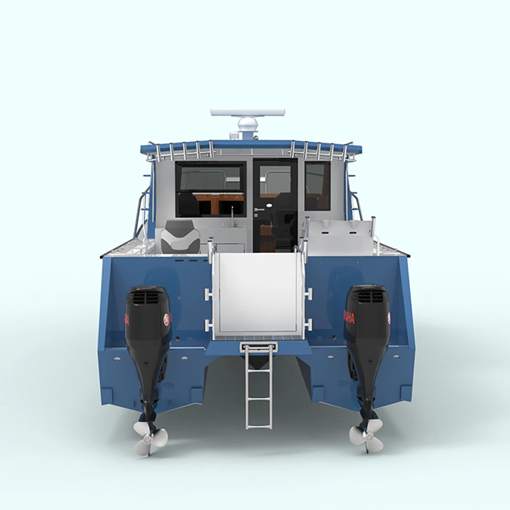 Gospel Boat 11m high speed Catamaran customized fishing boat