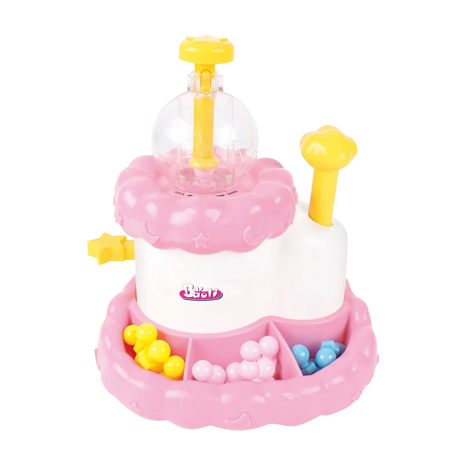 BAOLI Дошкольная игрушка DIY прилипающая игра пузырьковая машина