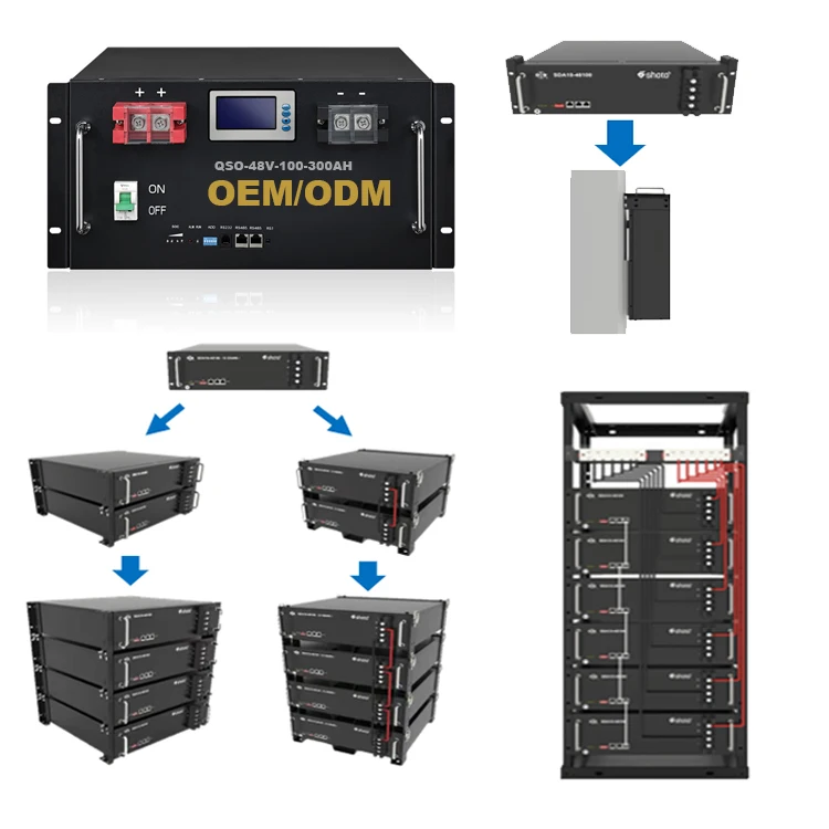 QSO-48V-100Ah Lithium li-ion Battery 6000 Cycles 5Kwh 5.12Kwh 48 V 100Ah 200Ah 300Ah 400Ah Server Rack Lifepo4 Battery 48V
