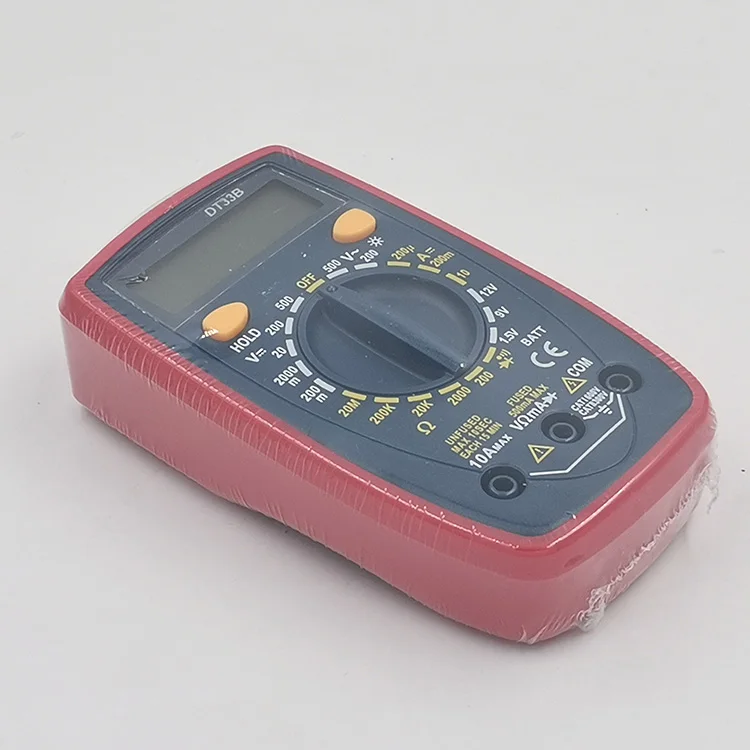 Заводской Лидер продаж DT33B мини карманный цифровой мультиметр по низкой цене