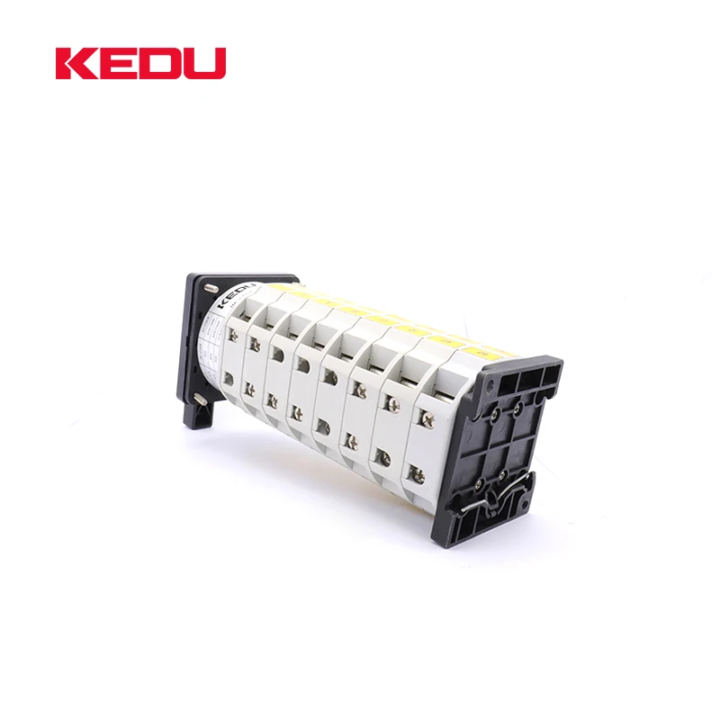  KEDU ZH-20 0-1-2 80A 3-позиционный поворотный кулачковый переключатель с CQC VDE UL CE 8 напольный