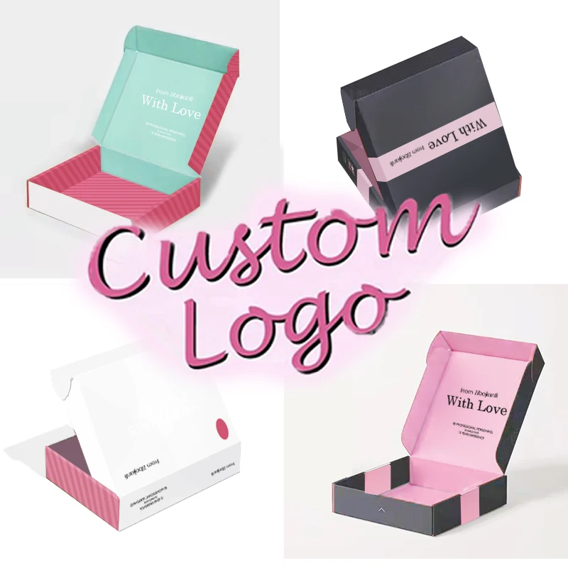 Small Mini Reasonable Price Purple Postage White Mailing Mailer Box For Shoe Box With Foam Insert Handle Adhesive