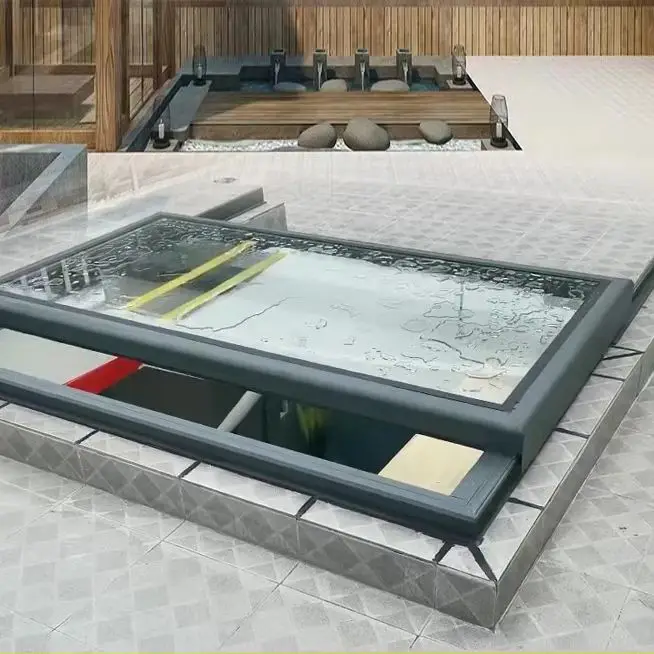 New Design and Style Electrical Skylight Aluminum windows Solar Tube Skylight