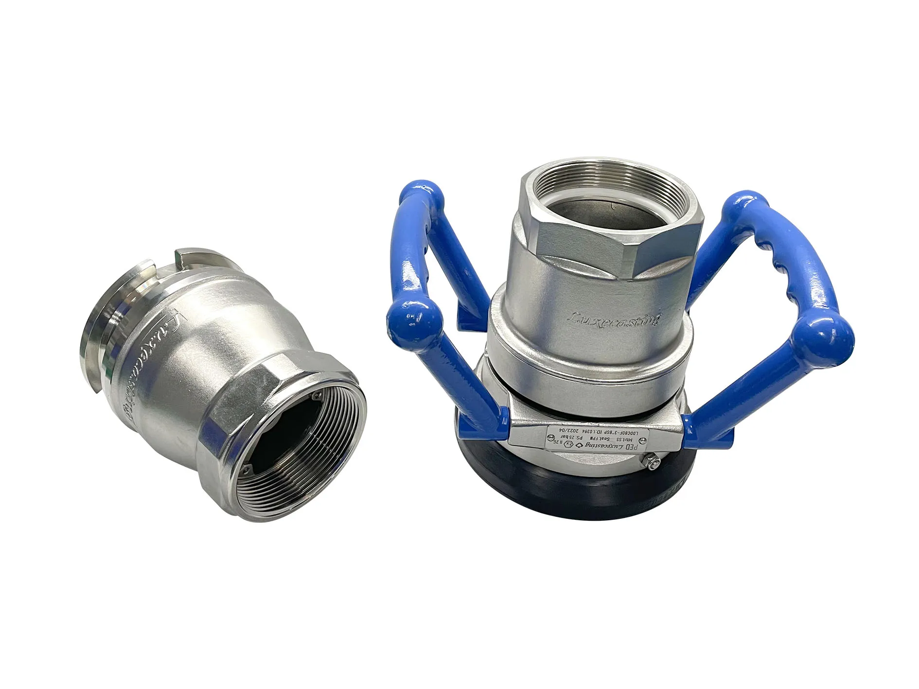 dry disconnect coupling  aluminum