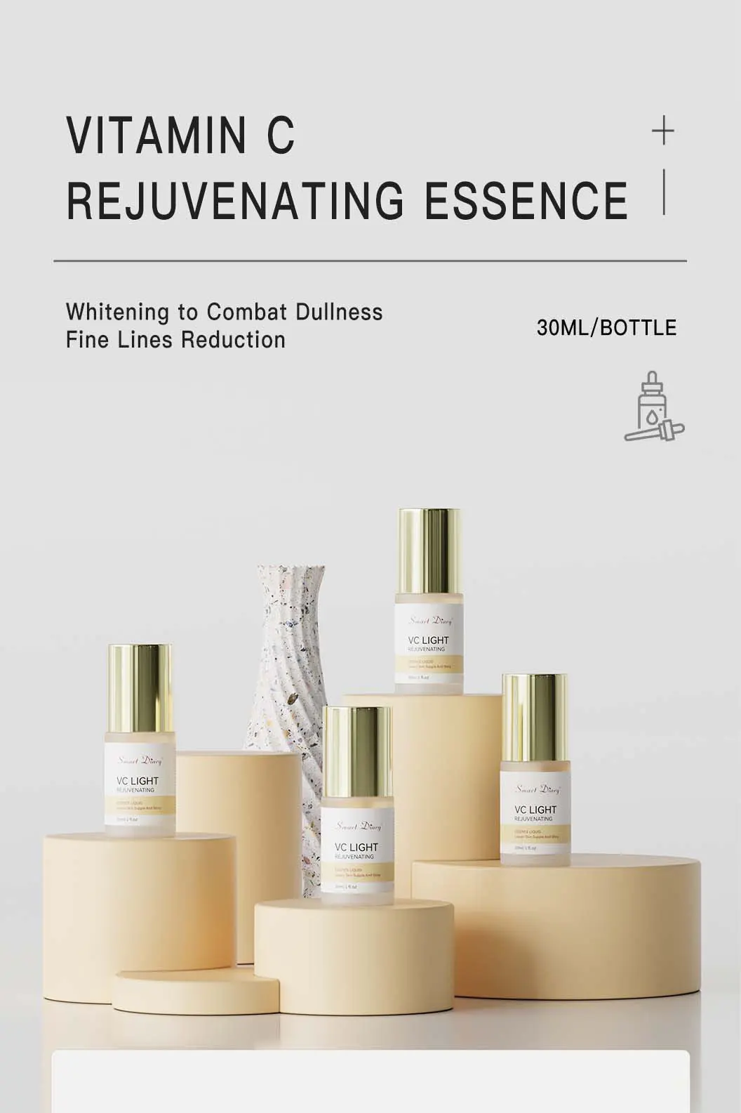 VC Essence Skin Care Essence High Concentration Whitening and Anti-aging Repair Skin VC Essence