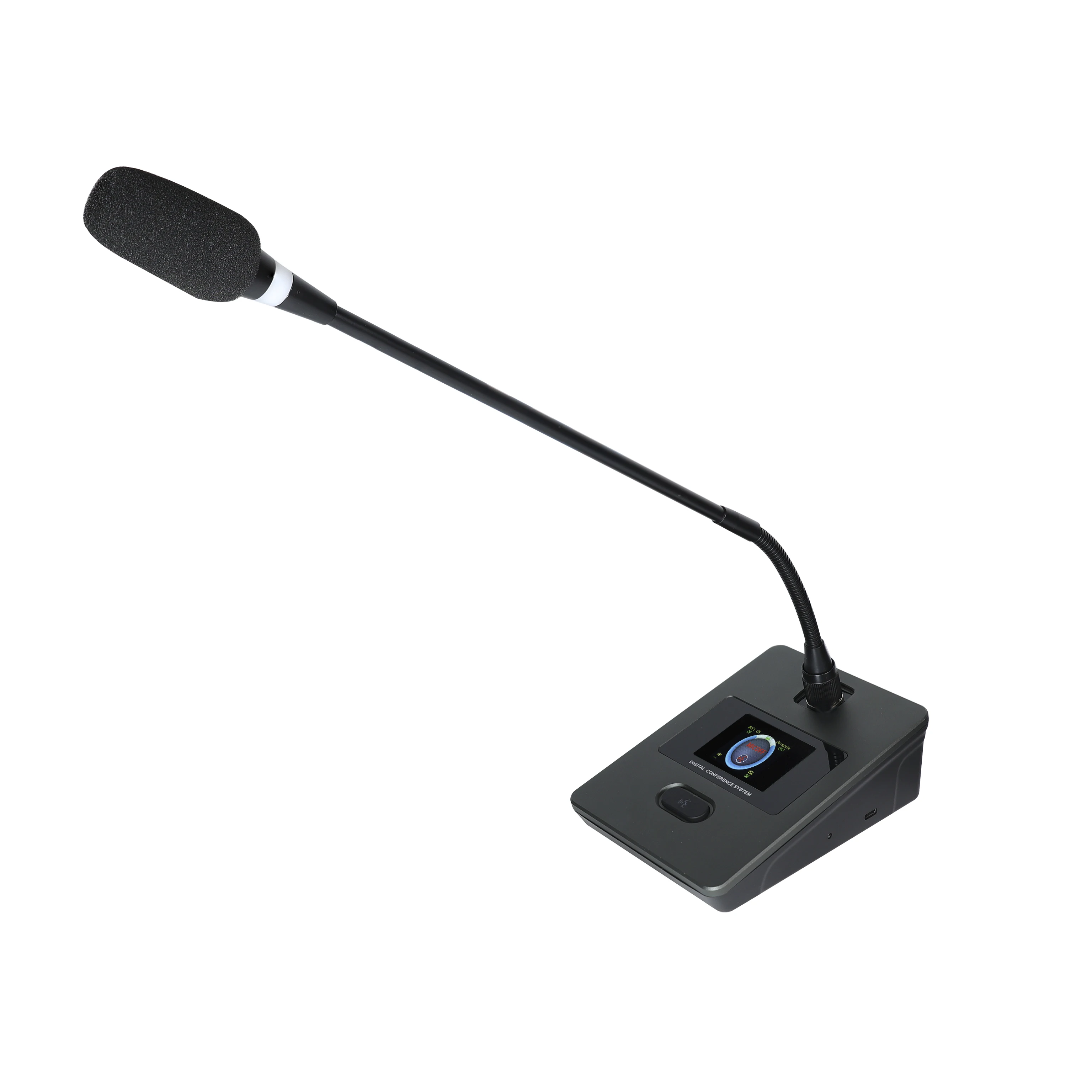 Wireless Conference Delegate Unit with Gooseneck