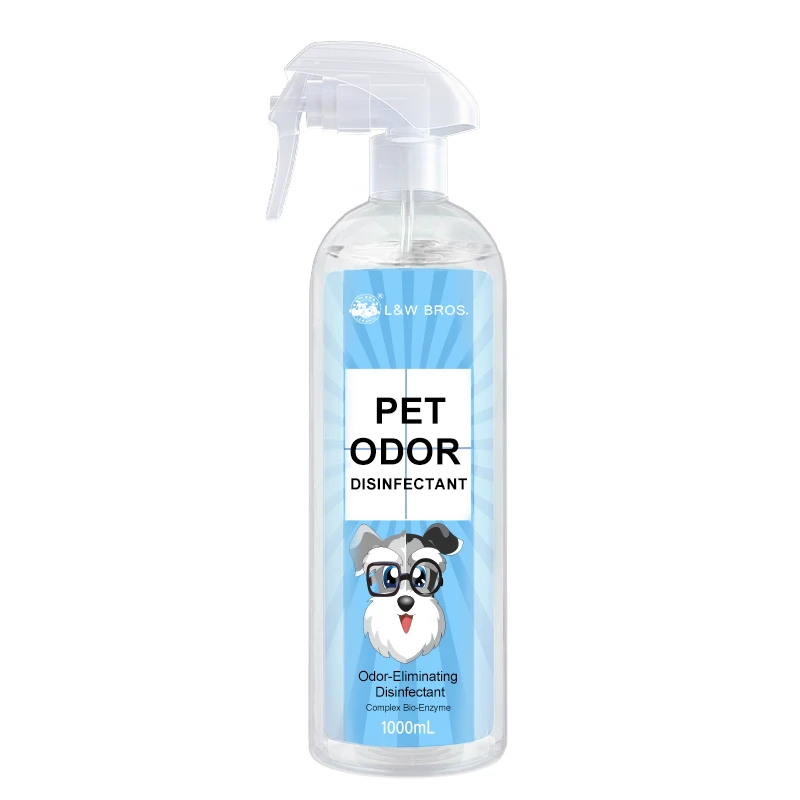 1000ml Pet Deodorant Spray Pet Odor Eliminator Deodorizing Dog and Cat Urine Smell Remover Deodorization Spray