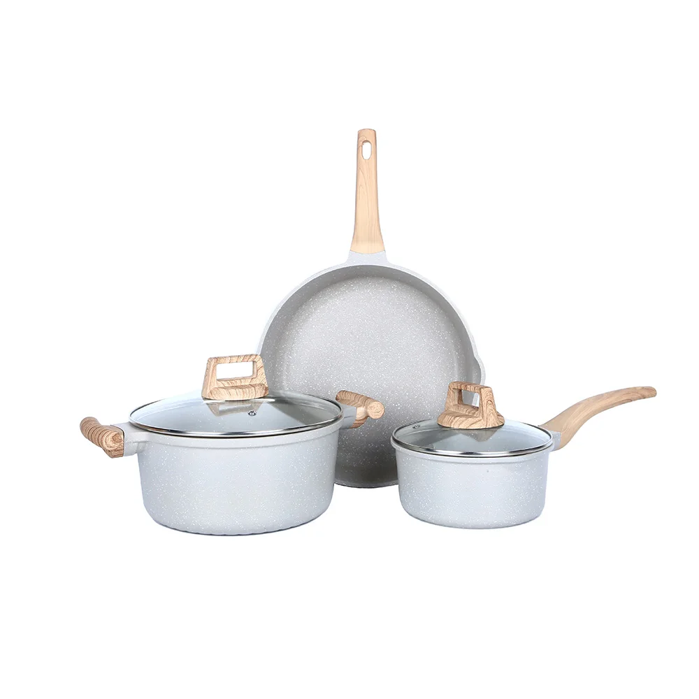 Набор алюминиевой антипригарной посуды в классическом стиле